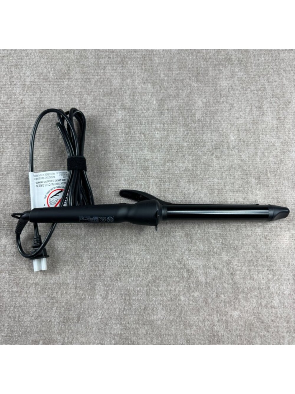 BIO IONIC Long Barrel Curling Iron Styler 1-Inch Black Nanoionic Classic Curls - Picture 5 of 5